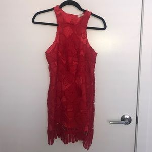 Lovers and Friends Caspian Shift lace dress XS